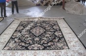 stock wool and silk tabriz persian rugs No.53 factory manufacturer